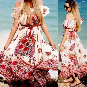 NWOT Summer Gypsy Hippie Boho Dress