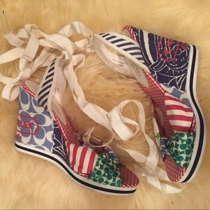 Coach Colorful Wedges