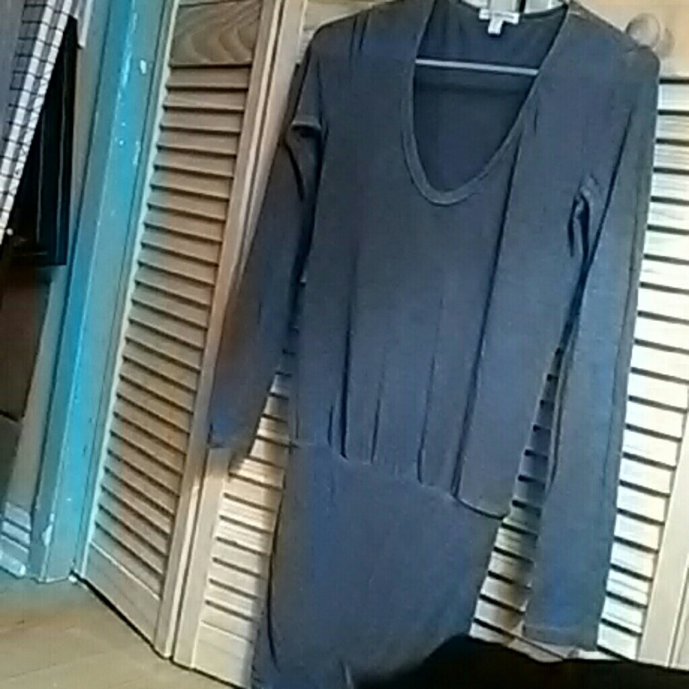 James perse long sleeve tube dress