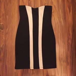 Black Stripe Dress