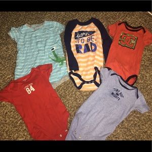 Boys onesies LOT