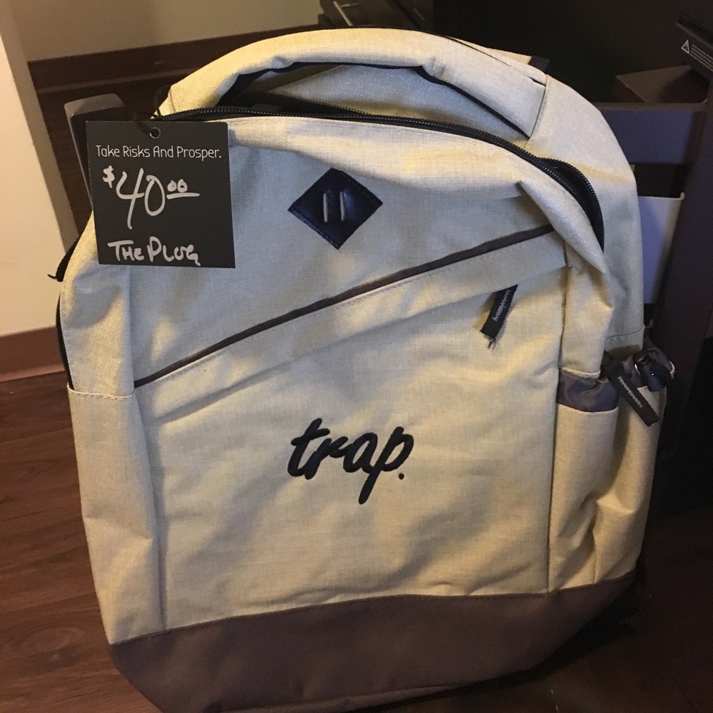 Trap bookbag with laptop slot