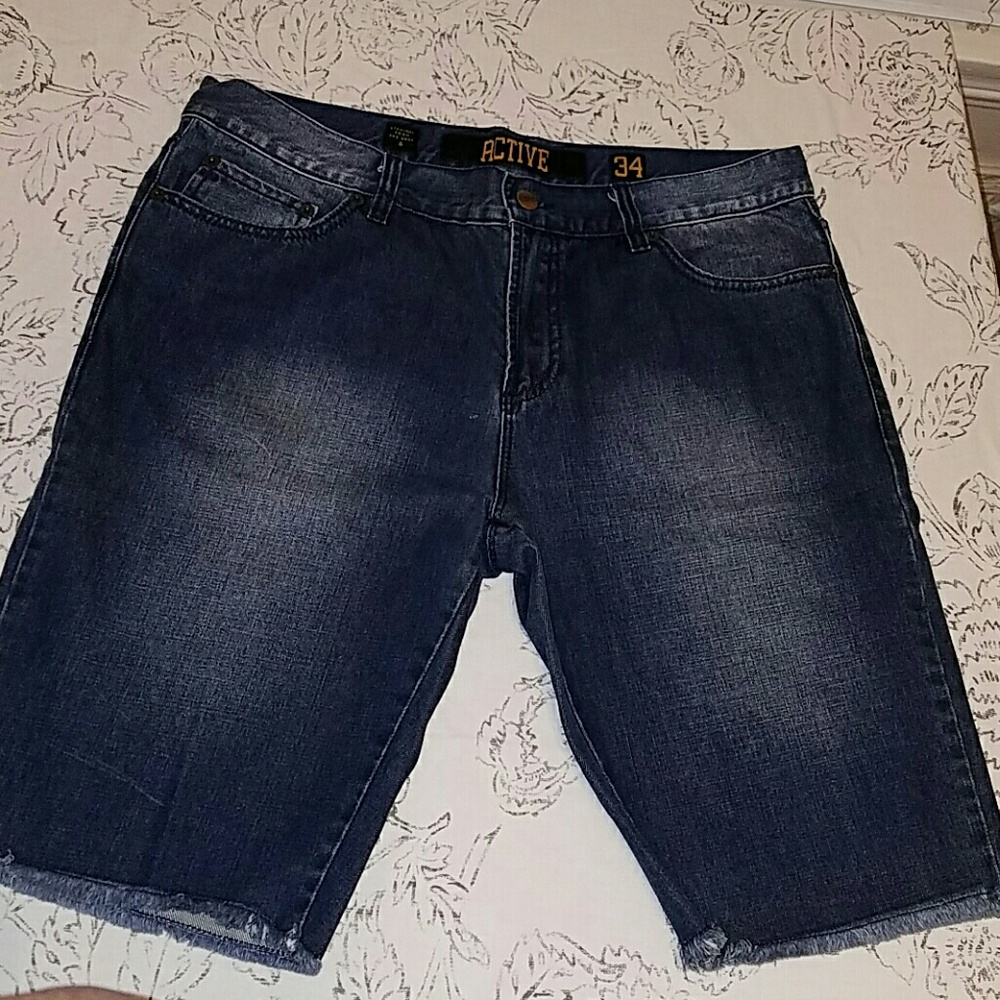Men's Active Rideshop Cut Off Jean Shorts
