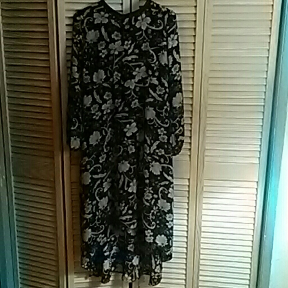 Vintage hi-lo dress