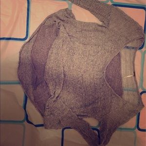 Free people mesh top