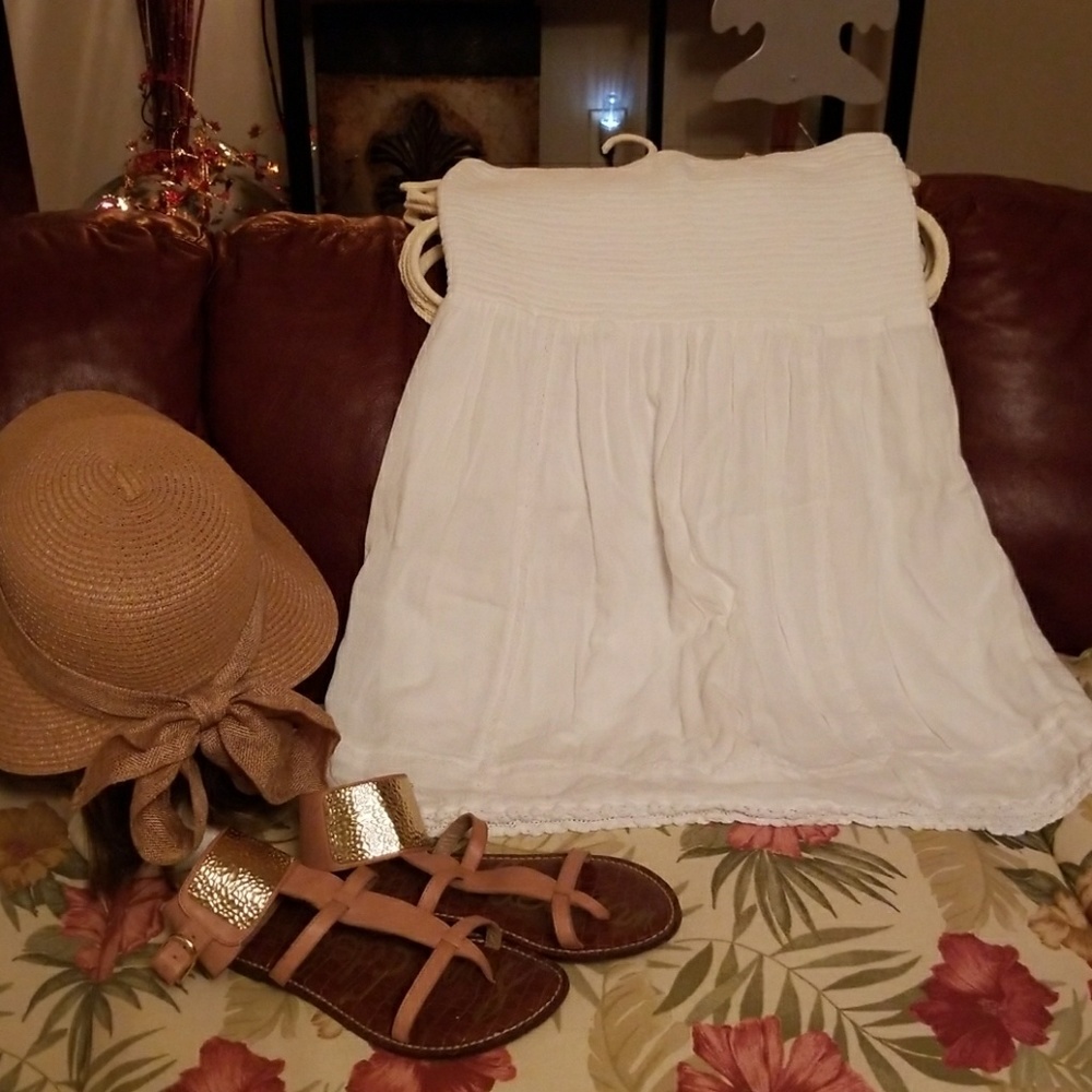 Aerie mini dress w/wide elasticised bandeau top