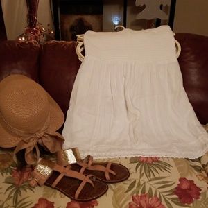 Aerie mini dress w/wide elasticised bandeau top