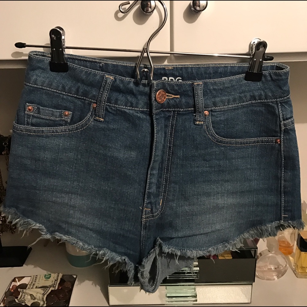 BDG high rise denim shorts!