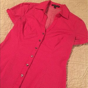 Express short sleeve blouse