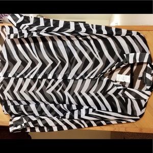 Lane Bryant See through Blouse