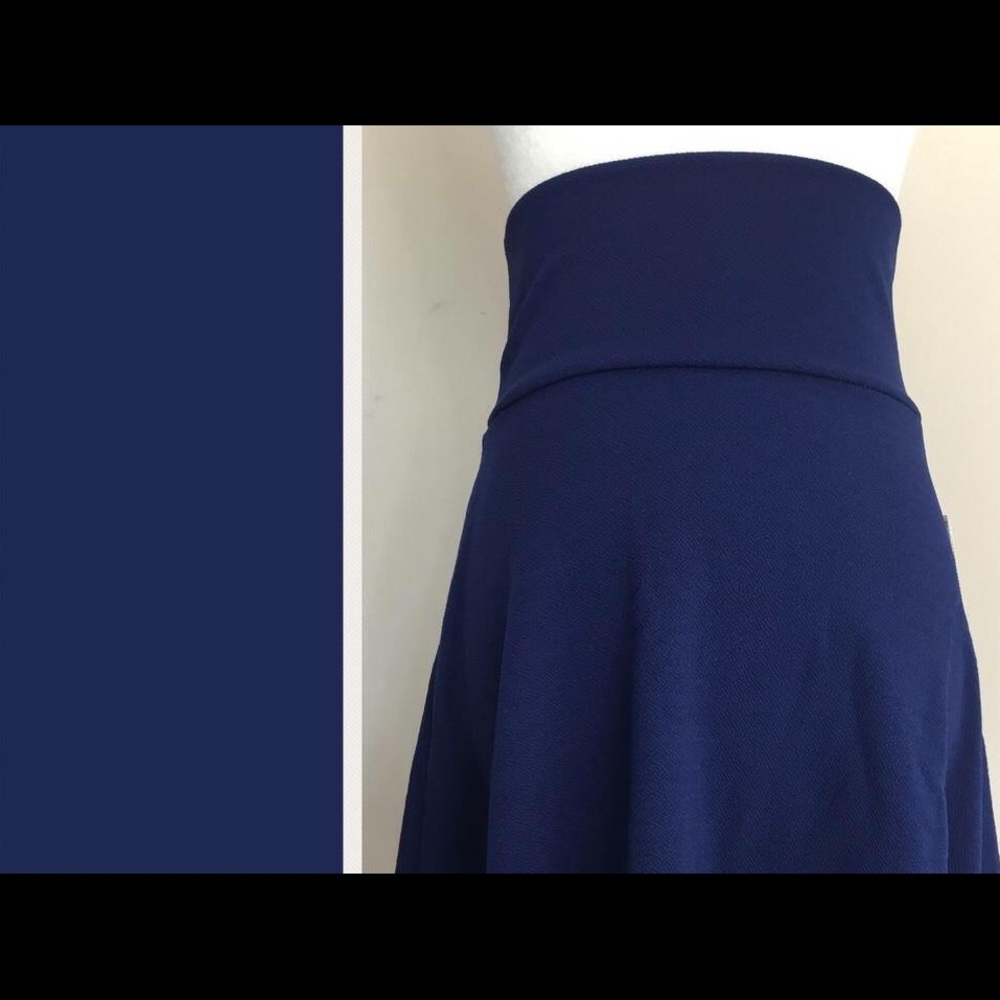 LuLaRoe Blue Azure Skirt