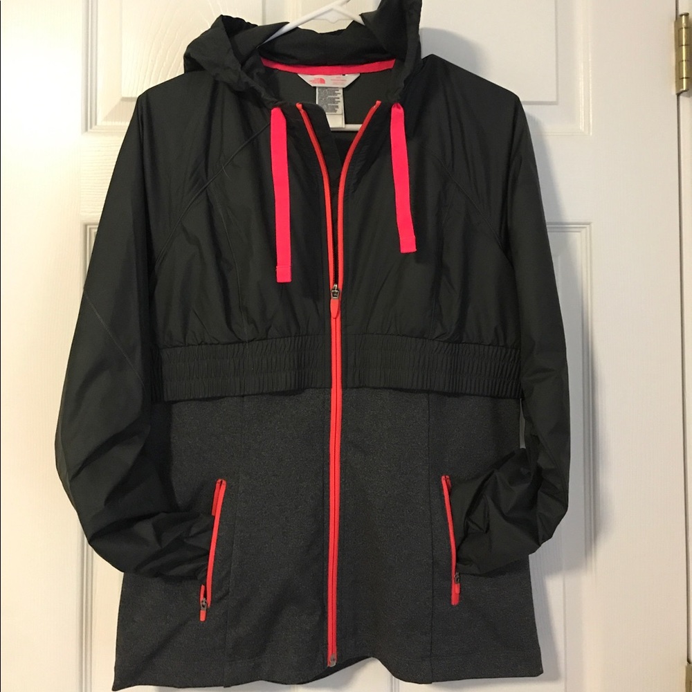 Nike zip up jacket (partially waterproof)