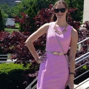 Lilly Pulitzer pink and white dress