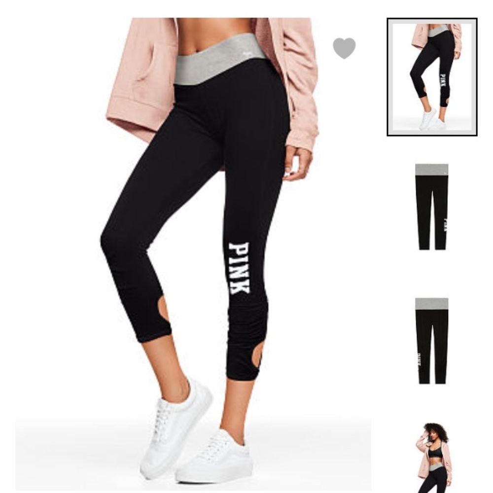 PINK High Waist Ankle Legging size m
