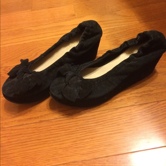 Suede black platforms - Picture 2 of 4
