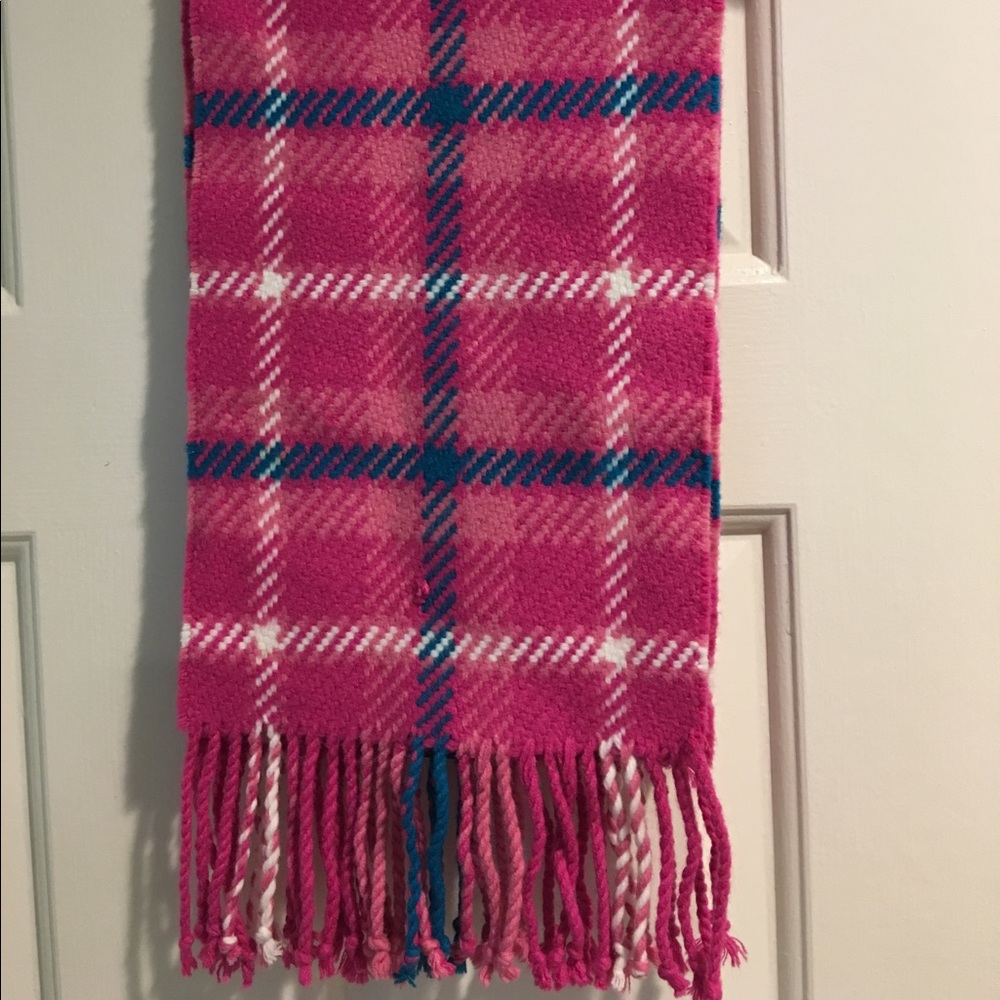 Bright plaid Gap scarf
