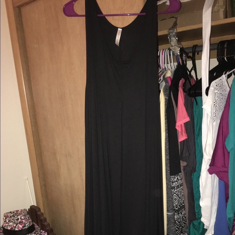 Black swim suit cover /dress