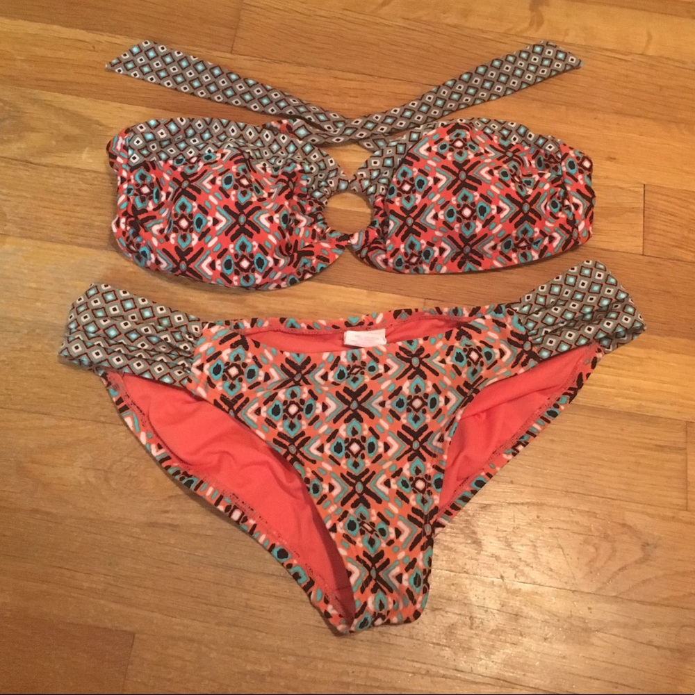Bandeau Bikini Set