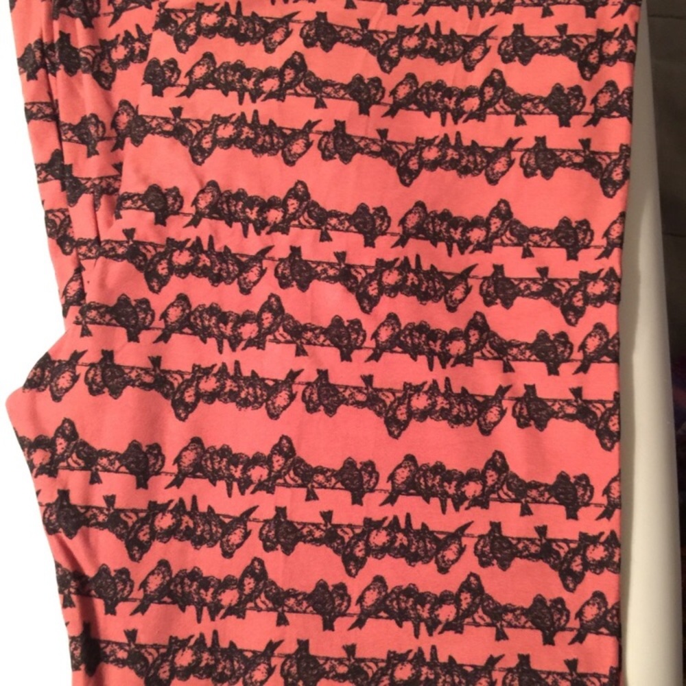 LuLaRoe TC BIRDS ON A WIRE