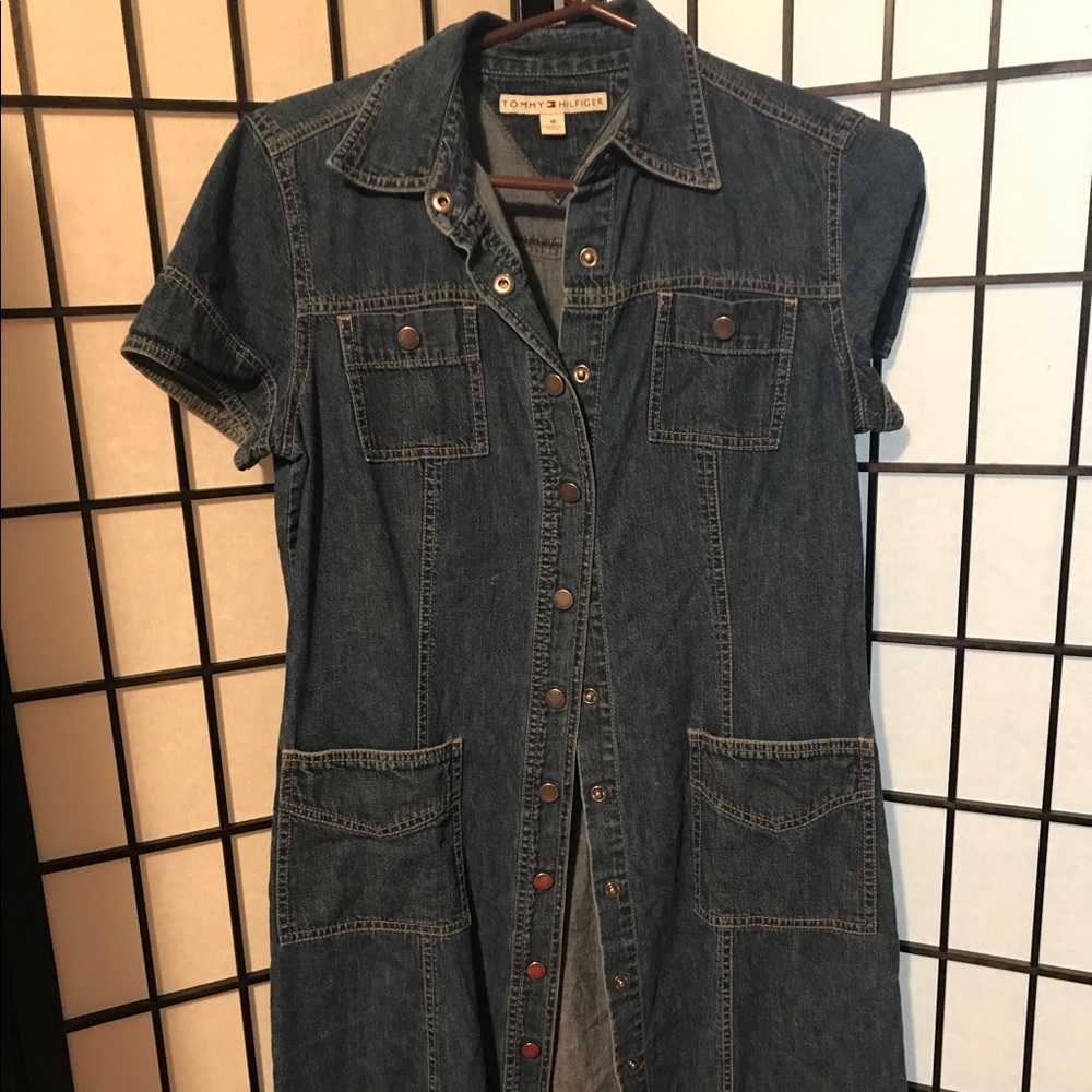 Blue jean dress