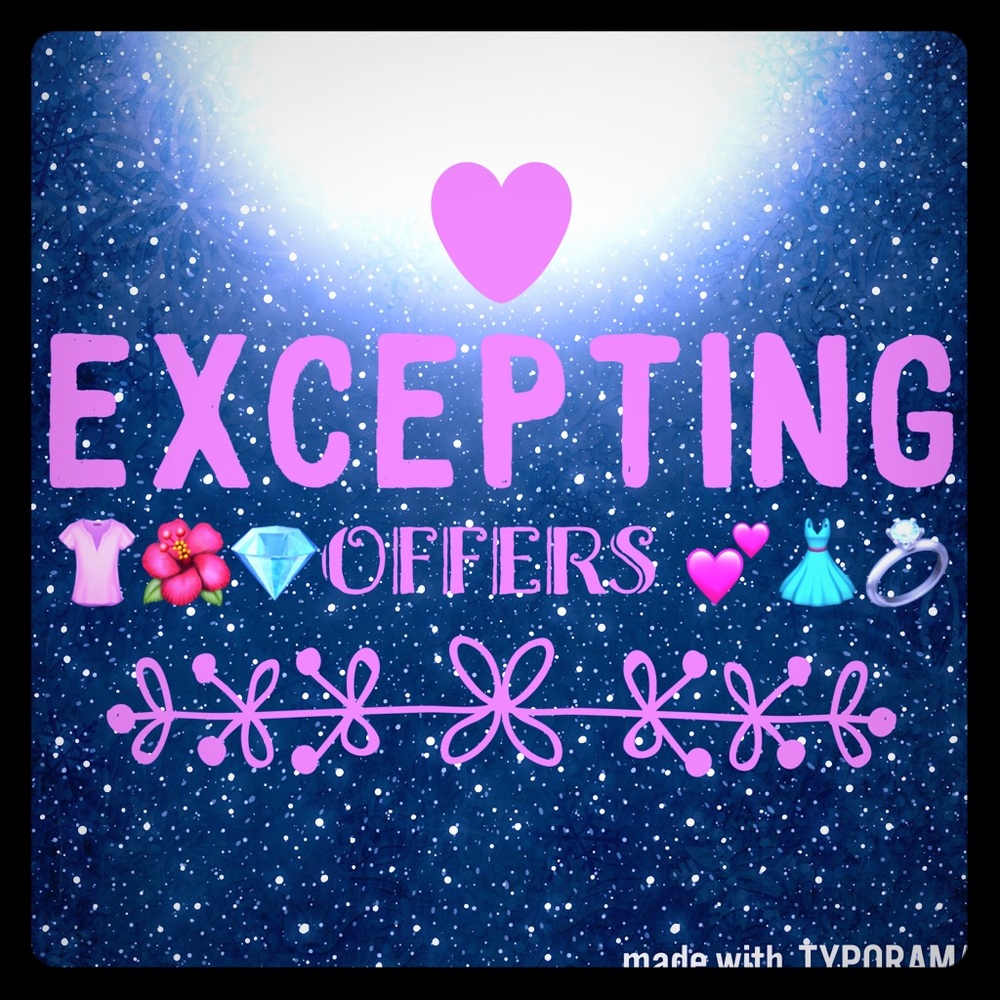 All offers welcome😘❤️💕🌺💃🏻