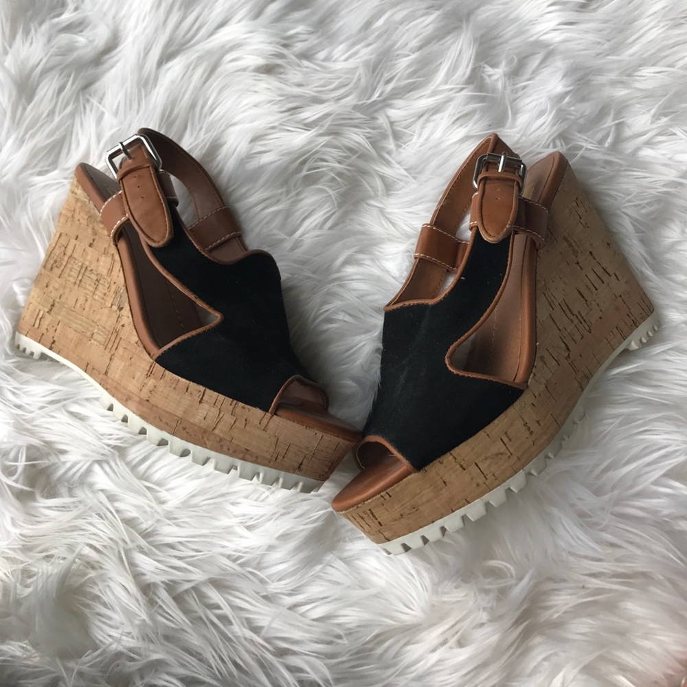 Dolce Vita Lug Sole Wedges