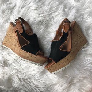 Dolce Vita Lug Sole Wedges