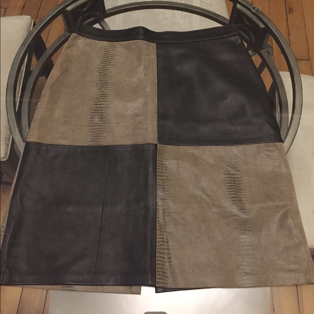 Leather Skirt