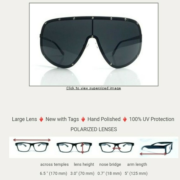 ❗LAST❗HP||🌟NEW! Gia Shield Sunnies BLACK - Picture 8 of 8
