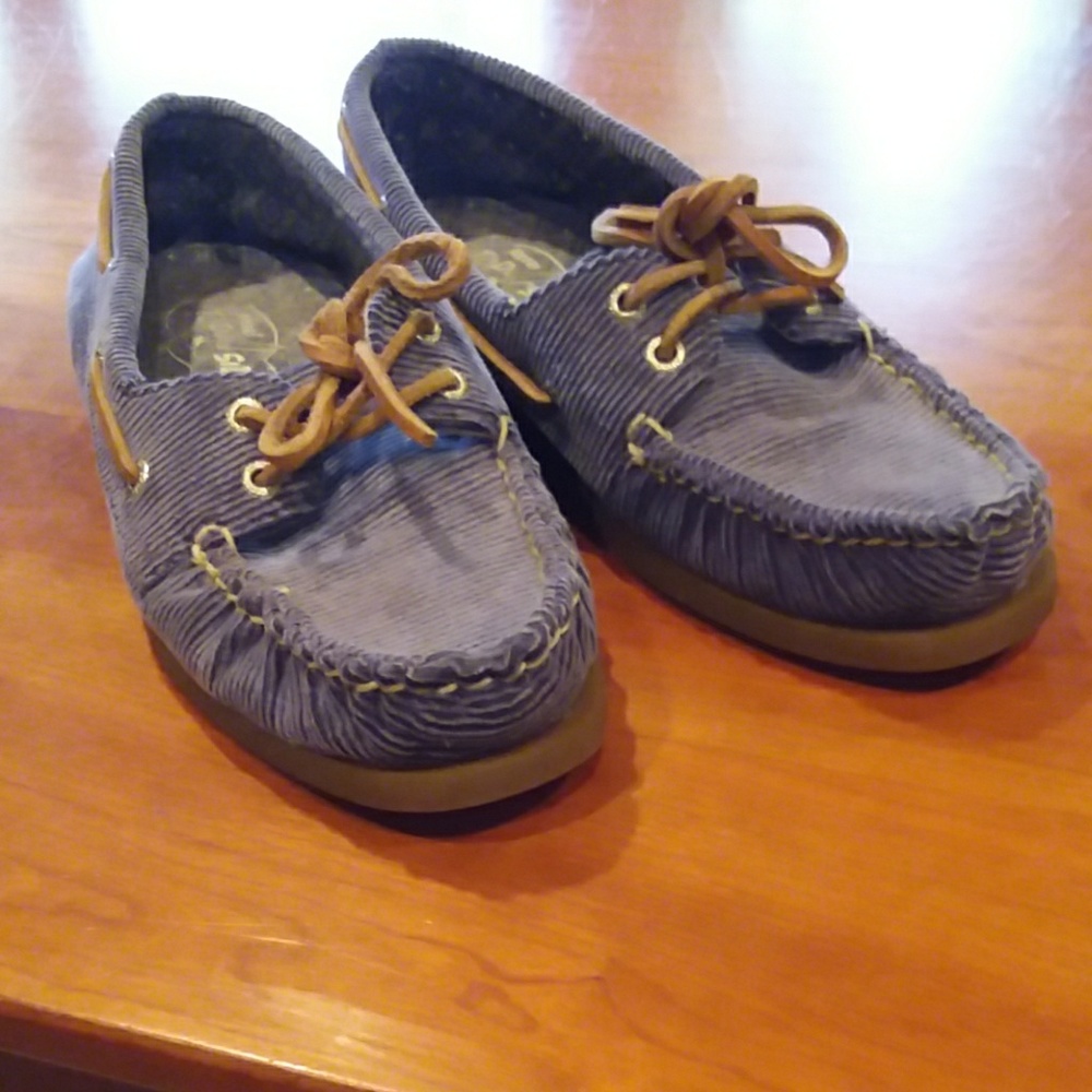 Corduroy Sperry Topsiders
