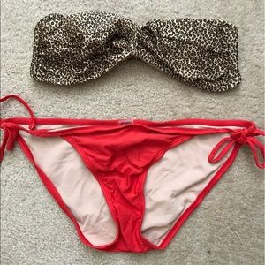 ✖️SOLD✖️Leopard print bikini