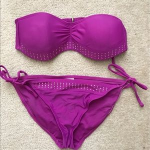 Purple bikini