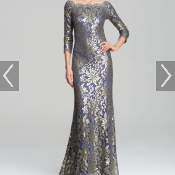 Tadashi Soji 3/4 sleeve gown - Picture 1 of 1