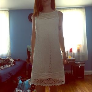 Gorgeous white lace dress