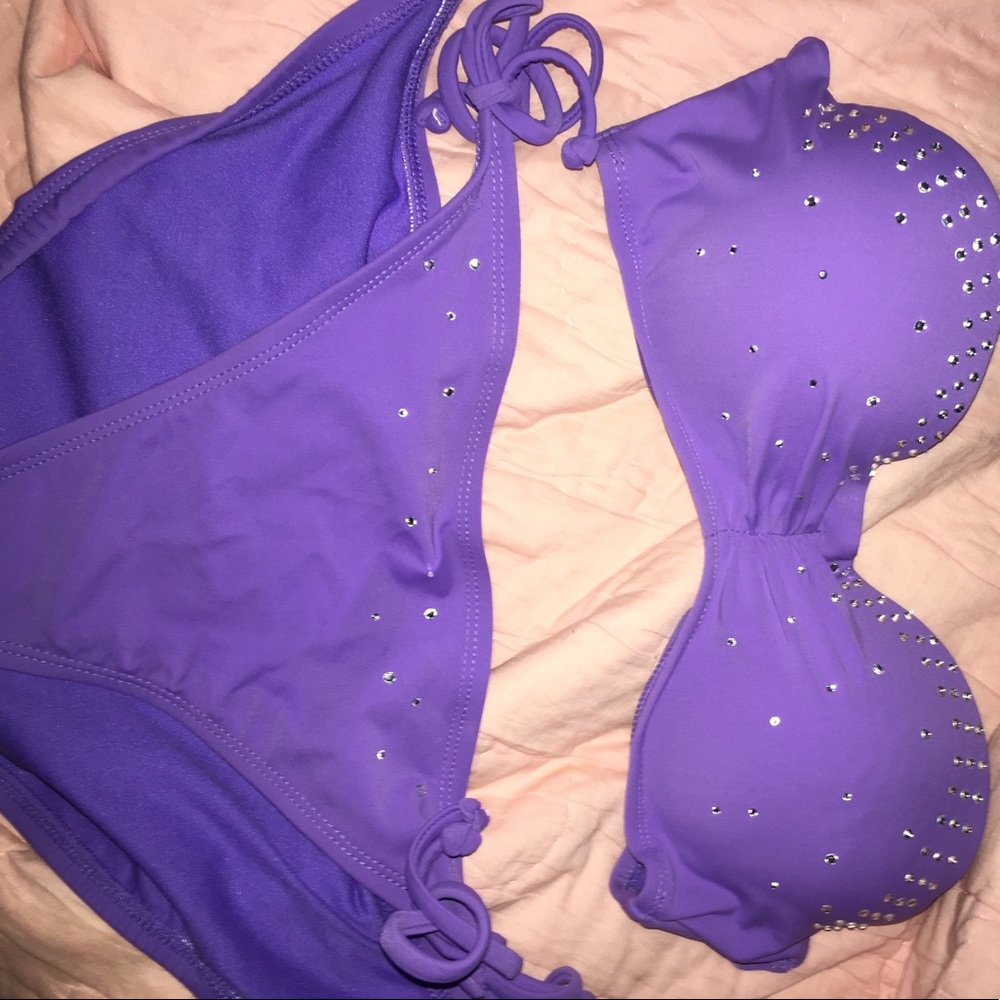 Purple bikini