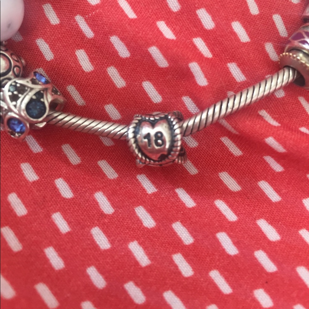 Authentic Pandora 18 charm