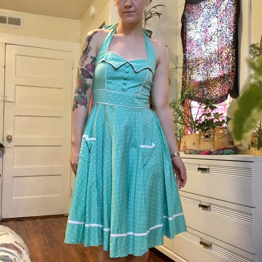 Hell Bunny Vixen pinup dress