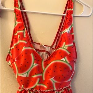 Kortni Jeane watermelon peplum top!!