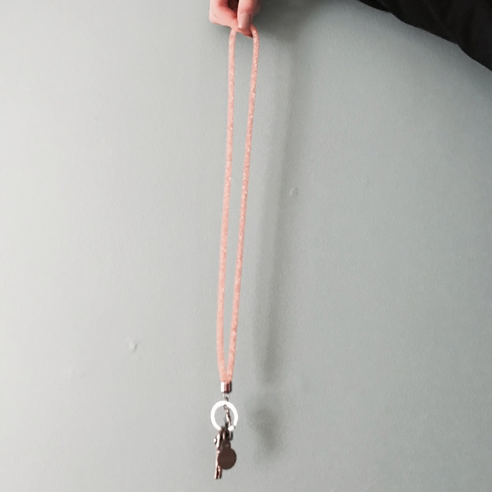 Lanyard with jewels in it