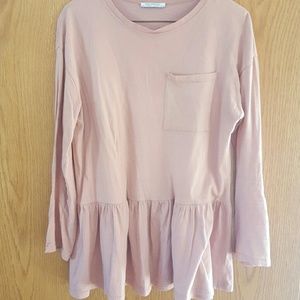 Zara Blush Blouse