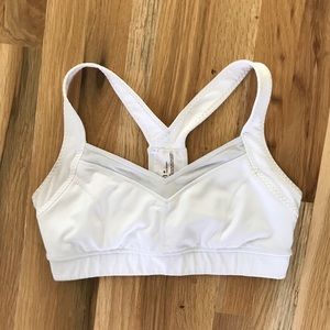 Zella white sports bra