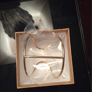 NWT Emerald and Duv cuff bracelet