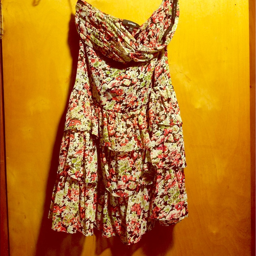 Express flower dress size xs
