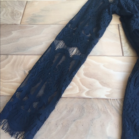 black lace romper - Picture 2 of 4