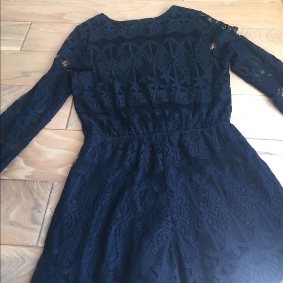 black lace romper - Picture 4 of 4