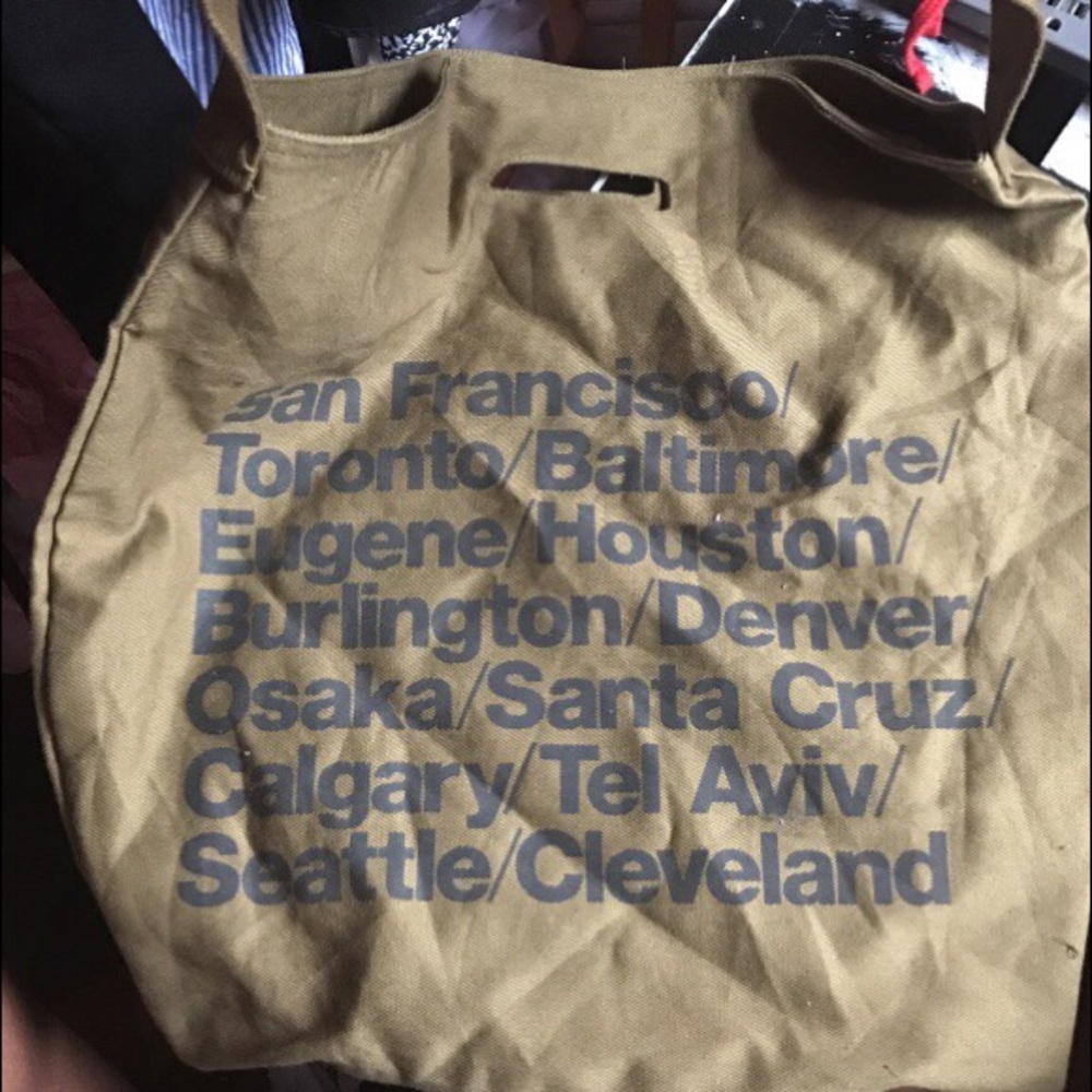 American apparel tote