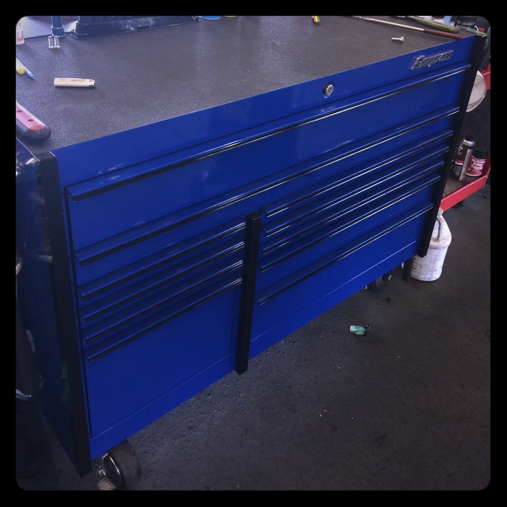 Snap on tool box