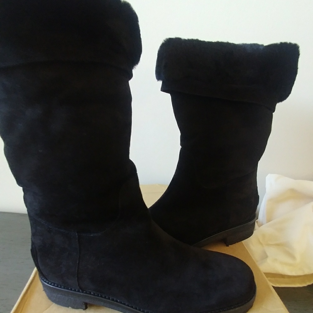 Brand new suede boots