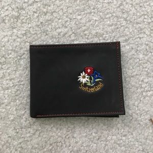 Swiss leather wallet