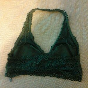 Dark green bralett